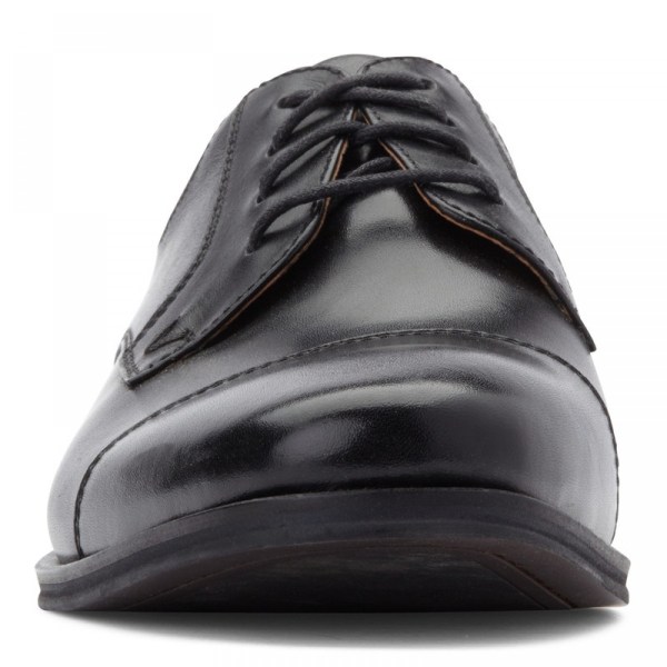 Vionic Dress Shoes Ireland - Shane Lace up Black - Mens Shoes In Store | XPQHR-6381